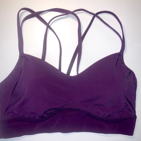 Women's Sports Bra Purple - Picture 1 of 2